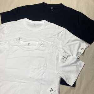 MODE OF ONE T-shirt Lot  Boxy Pocket T-Shirt Regular Fit Cotton Lightweight M